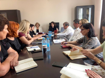 Аԥсны Аҳәынҭқарра Аҵара аминистр Хана Гәынба араионқәа аҵара аҟәшақәа рнапхгаҩцәеи Аҟәа ақалақь аҵара Аусбарҭа анапхгаҩи алархәны аусуратә еиԥылара мҩаԥылгеит