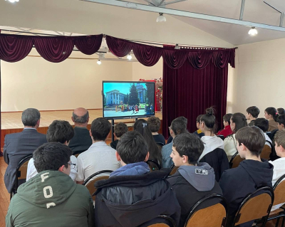 Сухумские лицеисты ознакомились с историей освобождения Донбасса