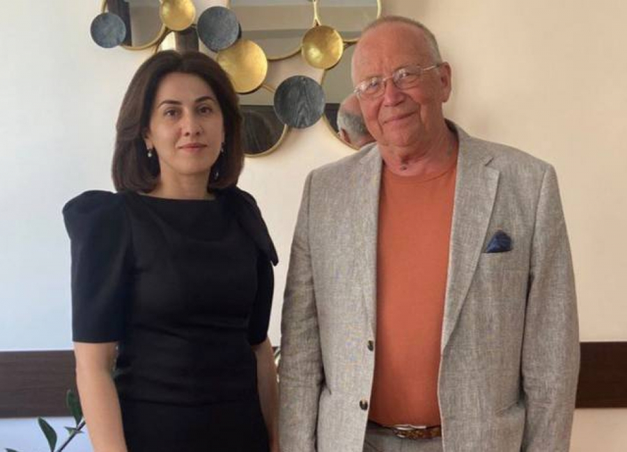 Хана Гунба встретилась с Юрием Вяземским